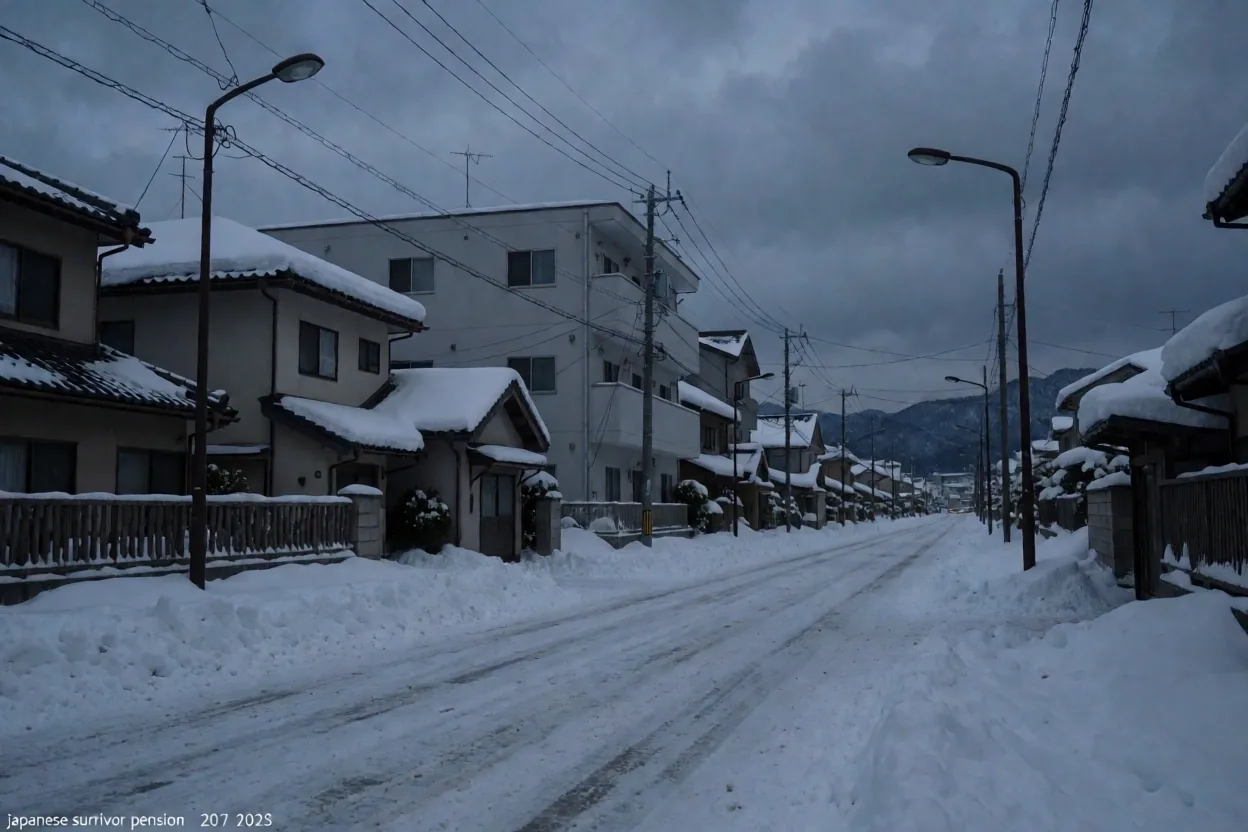 札幌の静かな夕景