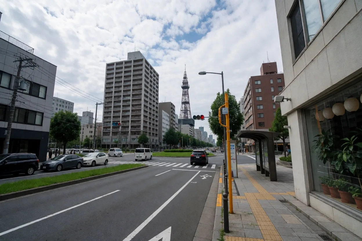 札幌の街並み